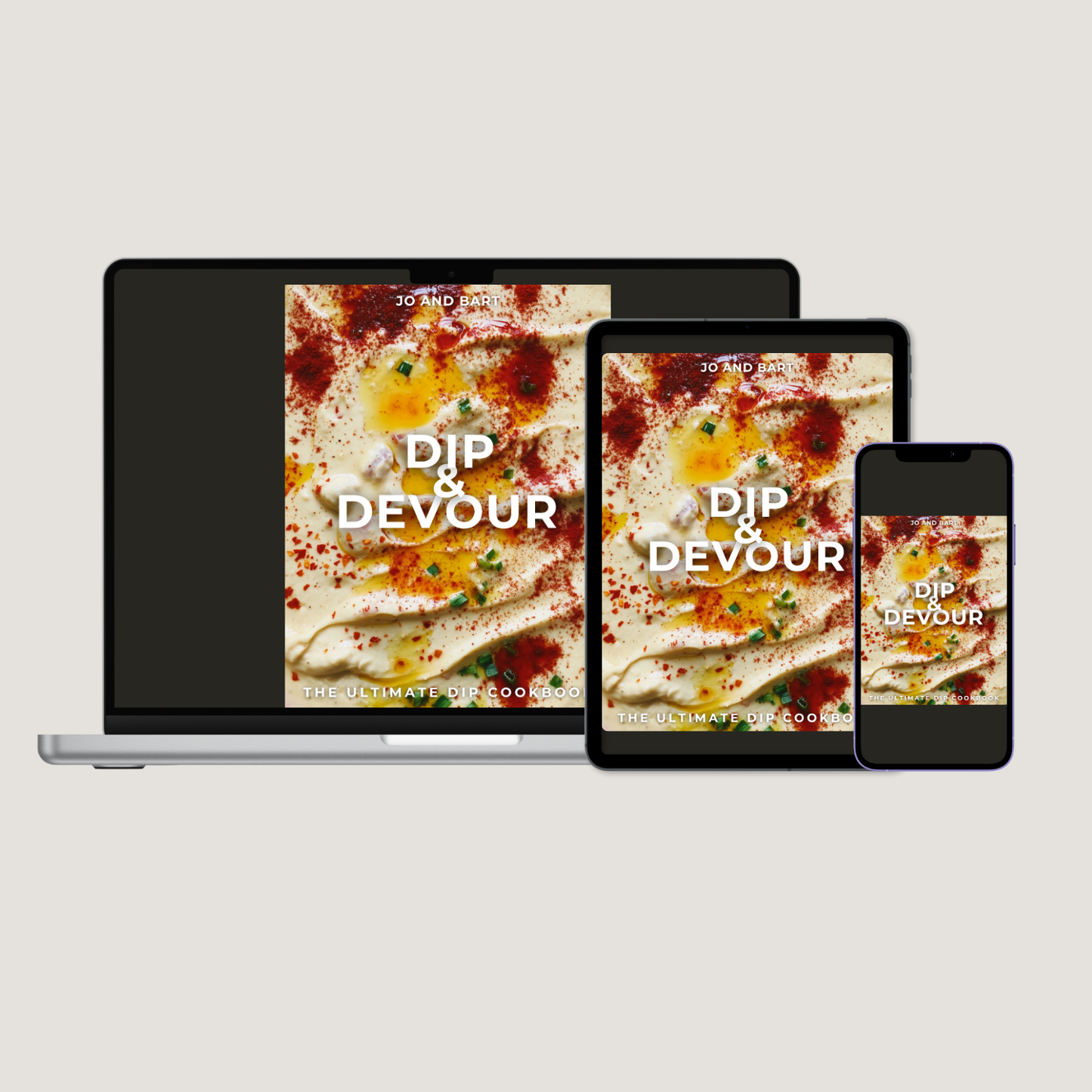 Dip & Devour - The Ultimate Dip Cookbook (e-book)